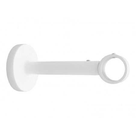 Lot de 2 supports Extensibles Tringle à Rideau Design 20 Mm Blanc Mat Inspire
