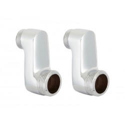 Lot de 2 raccords coude 40male 15x21male 20x27