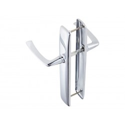 Lot de 2poignées de porte acier sans trou Inspire Acier Entraxe 195 Mm