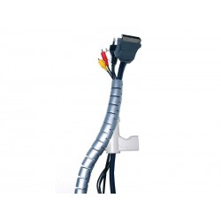 Gaine range-câble aluminium pourmoulure H.300 X p.2.2 cm