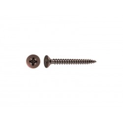 Lot de 25 vis acier tête fraisée Diam.3 Mm X L.16 Mm