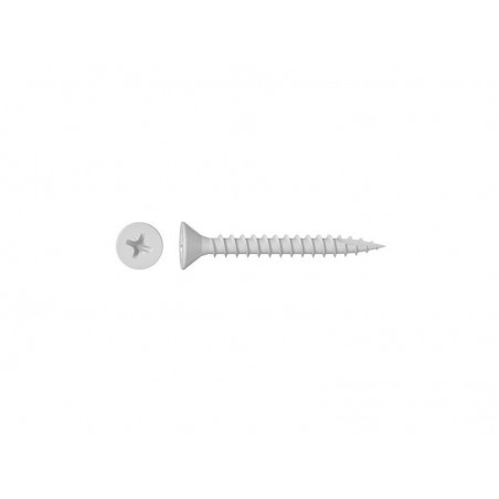Lot de 20 vis acier tête fraisée Diam.4 Mm X L.16 Mm