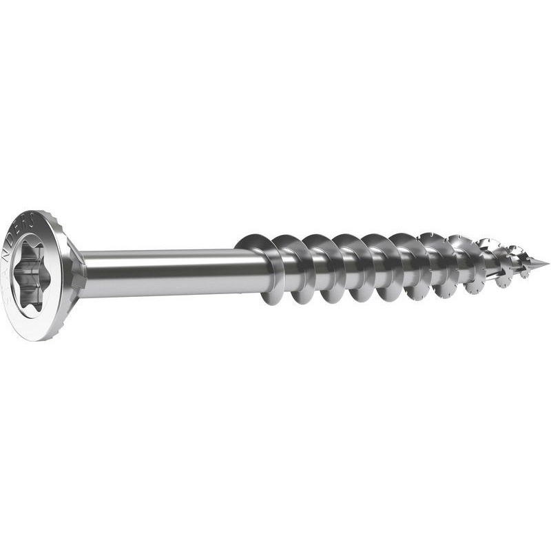 Lot de 35 Vis acier têtefraisée Standers Diam.6 Mm X L.80 Mm