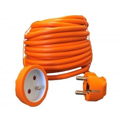 Rallonge électriqueménager 1 prise de 16 a L.20m electraline
