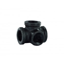 Support D25 mm rond noir