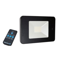 Projecteur à fixer à tétection extérieur Led Intégrée 2600 Lm Noir Tibelec