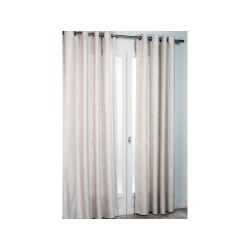 Rideau tamisant Whool beige L.140 X H.260 cm -  - meilleure qualité