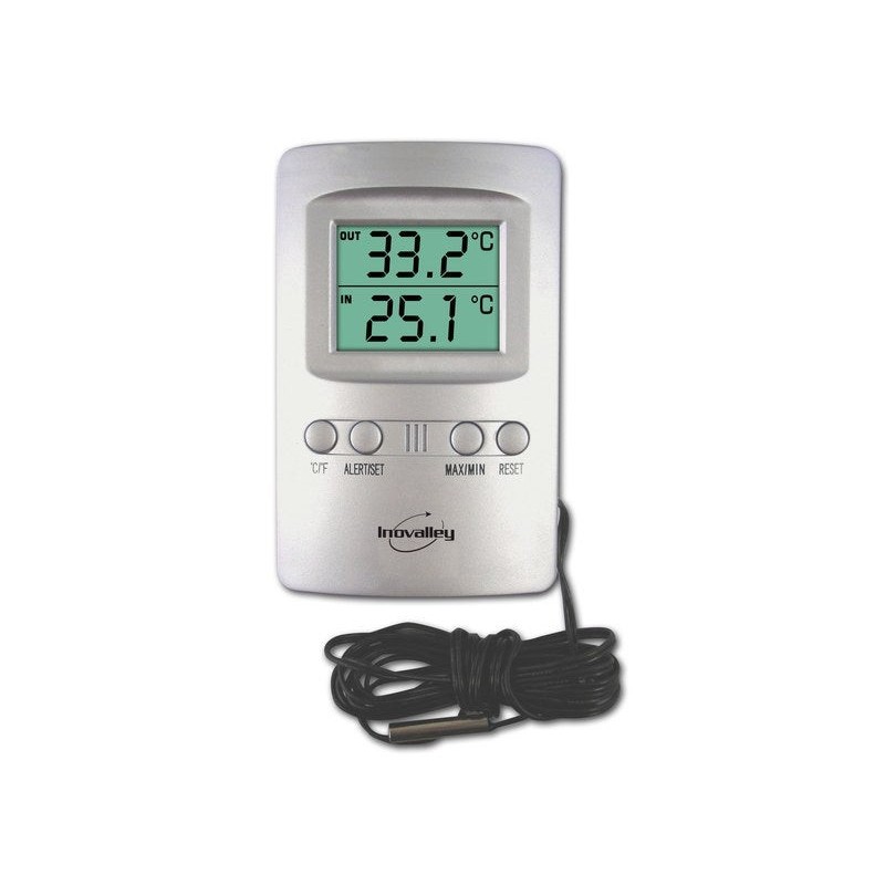 Thermomètre intérieur ou extérieur Inovalley T 05