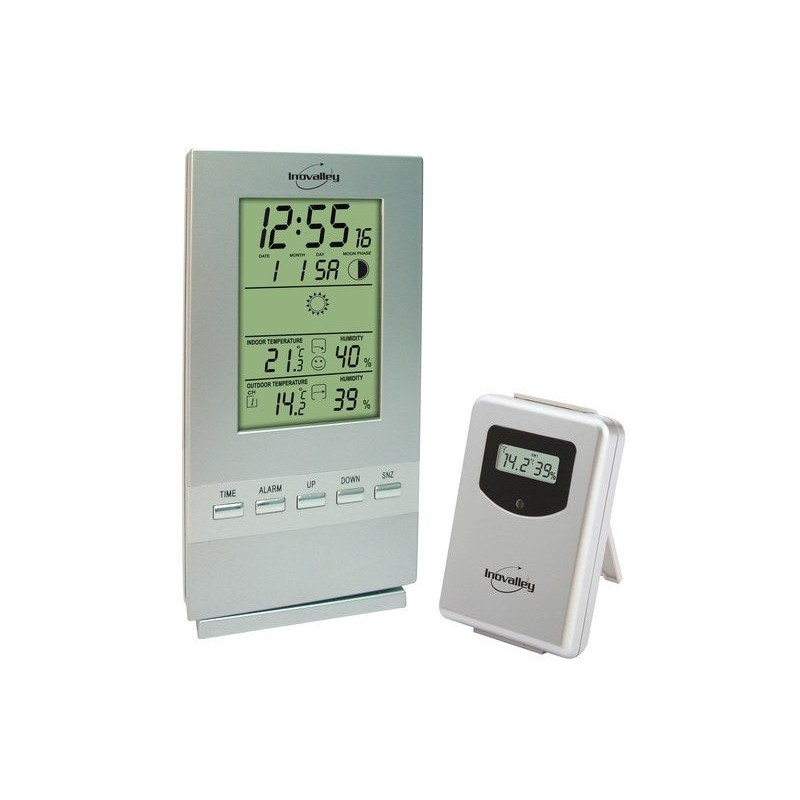 Station Météo Et Sonde Sans Fil Inovalley Sm300S