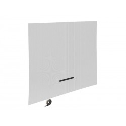 Moustiquaire auto agrippante 180x150 noir fenetre toit