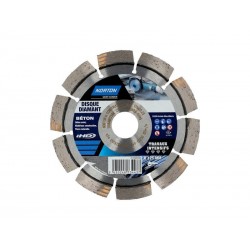 Disque diamant Intensif segmenté pourmatériaux de construction NortonDiam125Mm