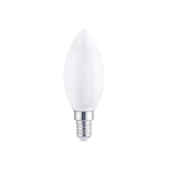 Ampoule led à filament blanc flamme E14 25 W LEXMAN