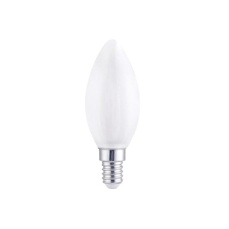 Ampoule led à filament blanc flamme E14 25 W LEXMAN