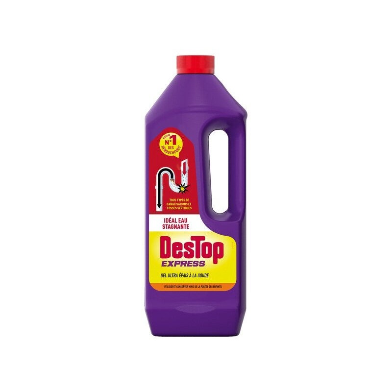Destop déboucheur gel express 1.25 l -  - meilleure qualité