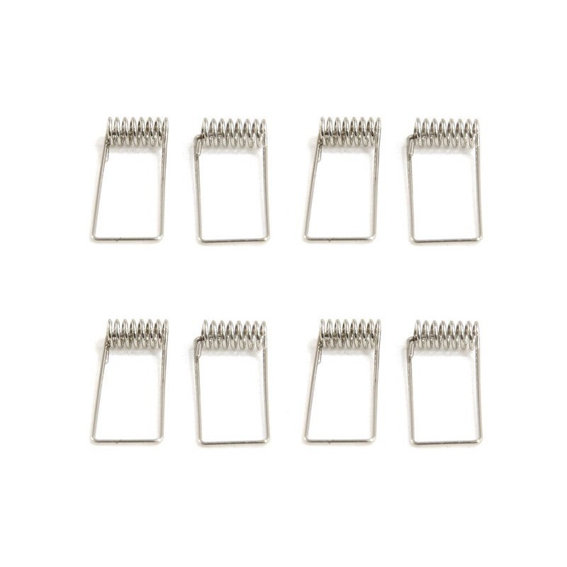 Lot de 8 ressorts ampoules fixe en acier