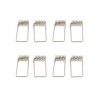 Lot de 8 ressorts ampoules fixe en acier