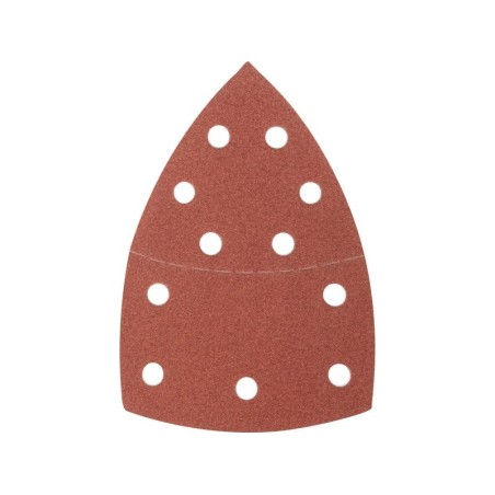 Lot de 5 patins Abrasifs102X152mm Grains 120