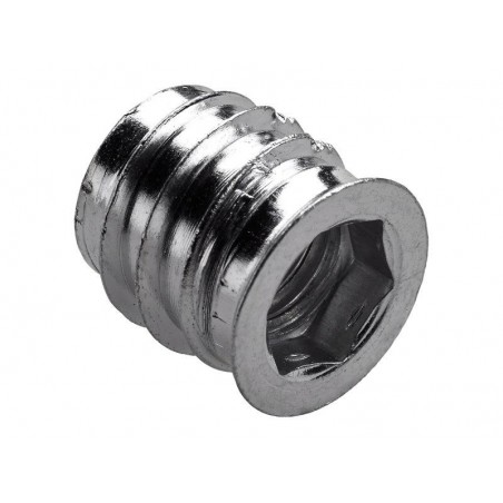 Manchonpour patte dassemblage acier zinguel.4 mm