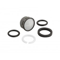 Set embase bec à insertion + aérateur 20 x 27 mm