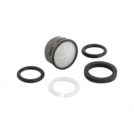 Set embase bec à insertion + aérateur 20 x 27 mm