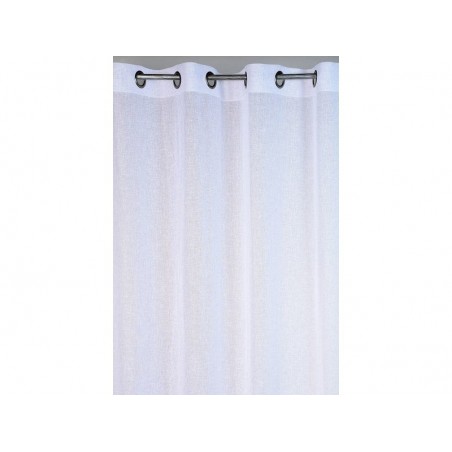 Voilage tamisant Kaolin blanc l.150 x H.240 cm -  - meilleure qualité
