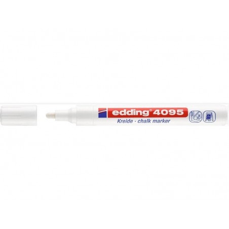 Feutre craie liquide blanc effacable eDDING