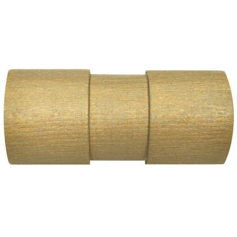 Embout cylindre Design chê ne clair naturel Diam.28 mm