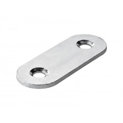 Patte dassemblage acier zingueL. 40 mm x l.15 mm x H.0.2 cm