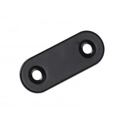 Patte dassemblage acier noirL. 40 mm x l.15 mm x H.0.2 cm