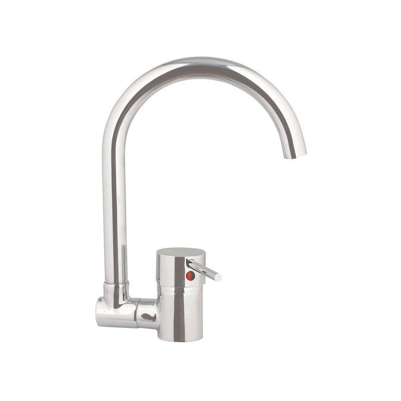 Mitigeur de cuisine chrome Janine