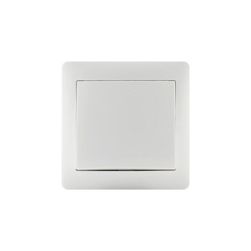 Poussoir saillie surface blanc