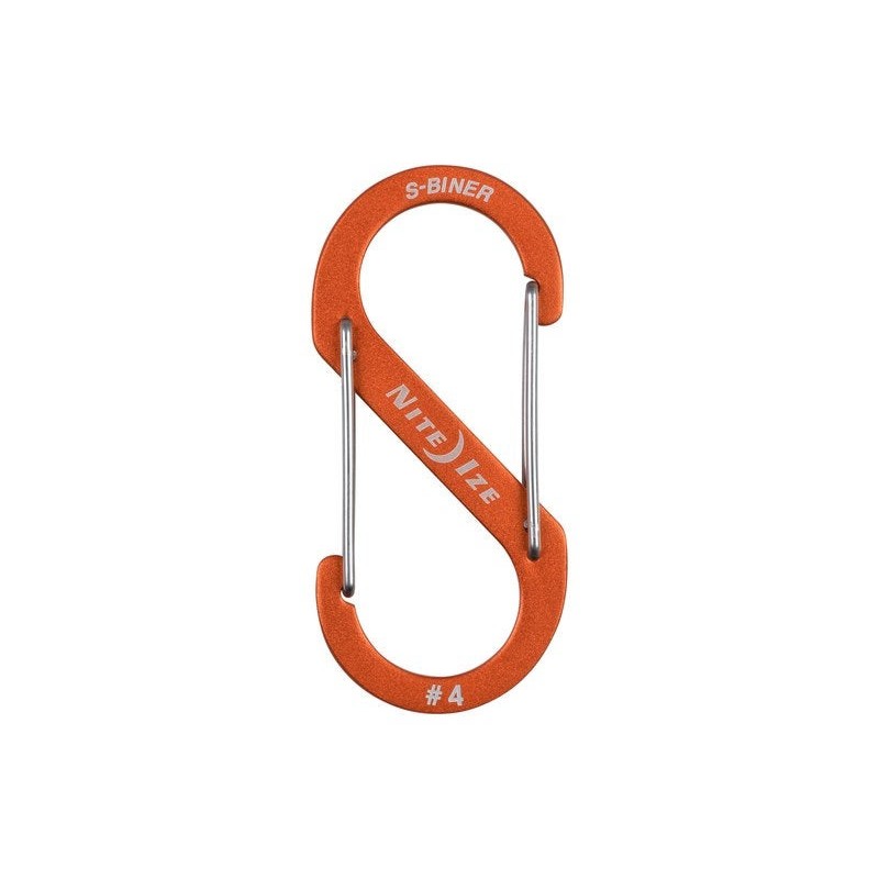 Mousqueton aLuminium Laque NITE IZE L.9 x L.4cm x Ep.0.8 mm