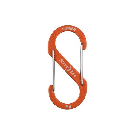 Mousqueton aLuminium Laque NITE IZE L.9 x L.4cm x Ep.0.8 mm