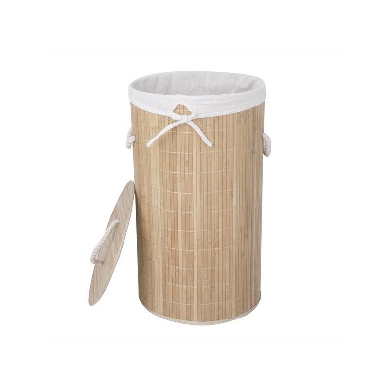 Panier à linge en bambou