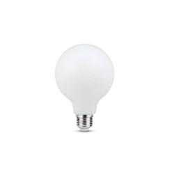 Ampoule globe led a filament dépoli E27 9.5 W