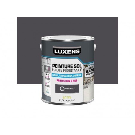 Peinture pour sol garage béton et carrelage haute resistance