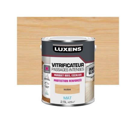 Vitrificateur parquet passages intenses