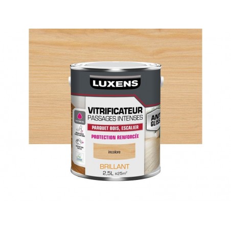 Vitrificateur parquet passages intenses