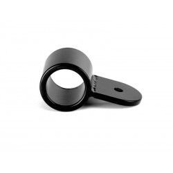 Support D25 mm rond noir