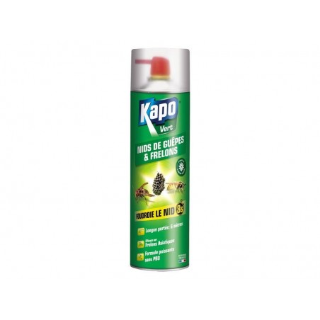 Aero nid de guepes kapo vert 500ml -  - meilleure qualité