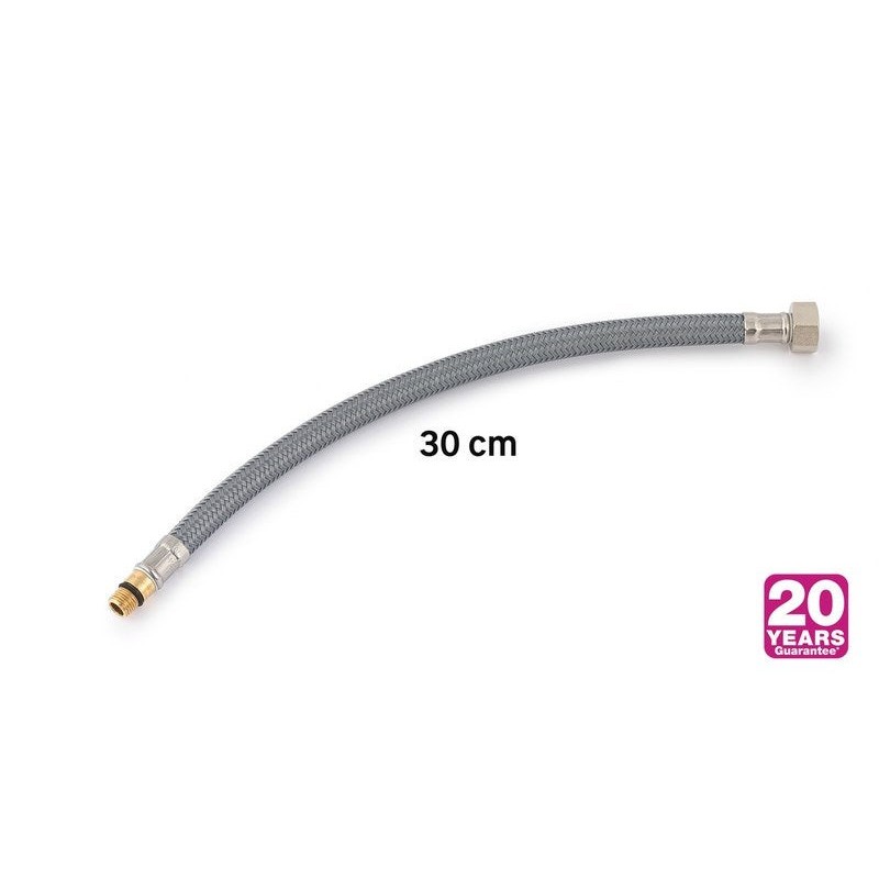 Flexible 30 cm màle - femelle 12 x 17 polyéthylène ondulé 10 ans