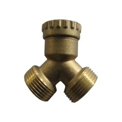 Connecteur en Y 3-4 laiton