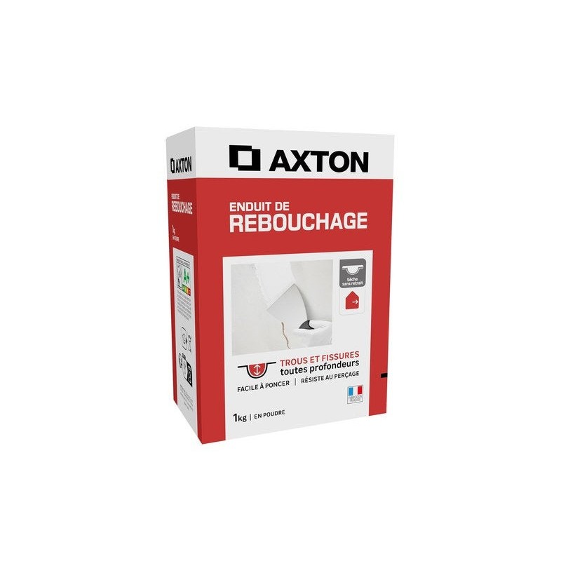 Enduit de rebouchage en poudre 1 kg