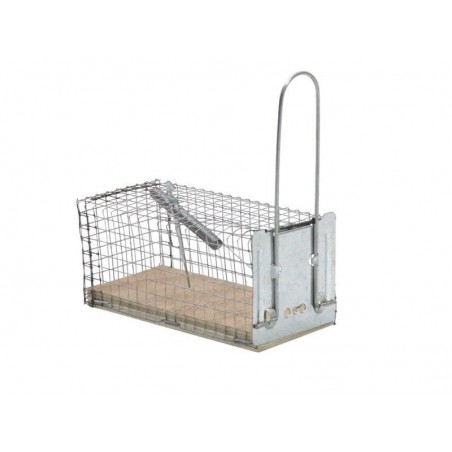 Nasse à souris socle bois