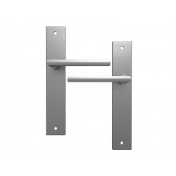 Poignée 2 sans troualuminium entraxe 195mm