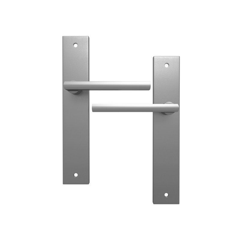 Poignée 2 sans troualuminium entraxe 195mm