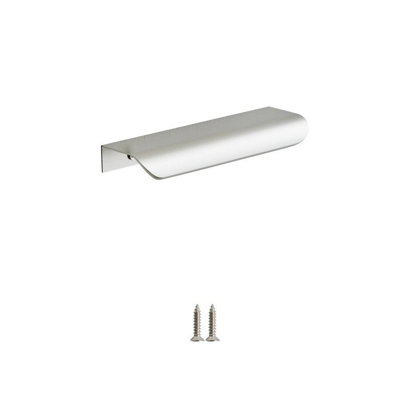 Poignée de porte Oslo 96mm nickel brossé