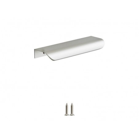 Poignée de porte Oslo 96mm nickel brossé