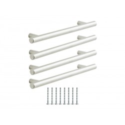 Poignée Sara 160mmnickel brossé Lot de 4 INSPIRE