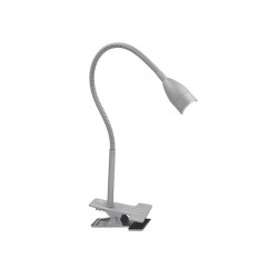 Lampe de bureau à  pincedesignmétal argent 420 lm Gao